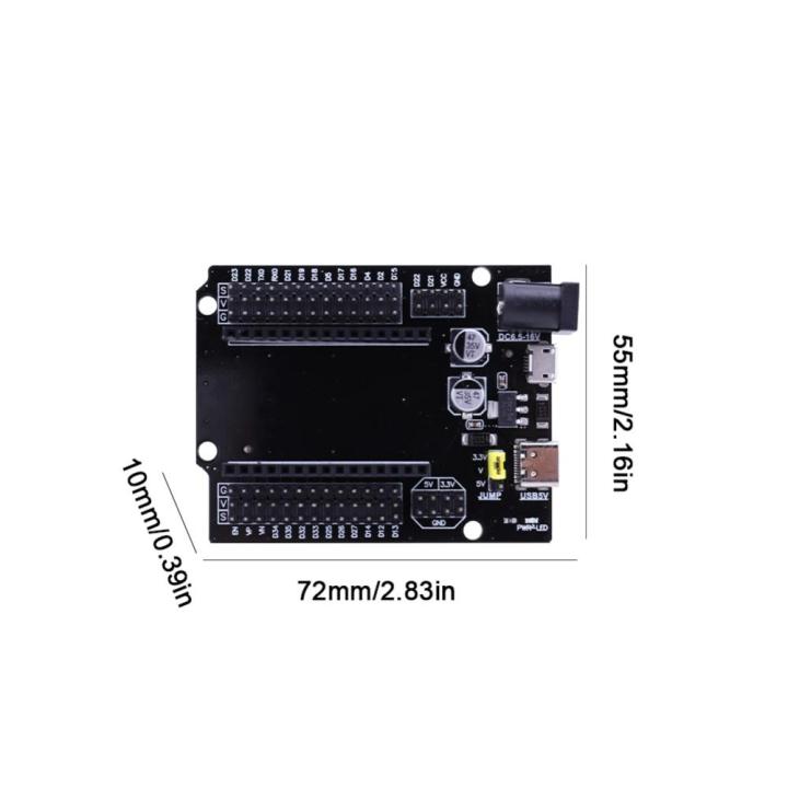 แผงกัน-esp32s-esp32-2-4-ghz-devkit-v1พาวเวอร์ซัพพลายไวไฟ-บลูทูธรองรับ-cpu-ดูอัลคอร์