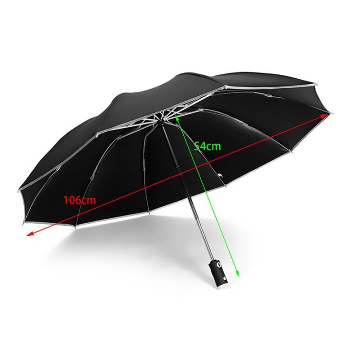 cc-umbrella-with-reflective-strip-wind-resistant-trip-reverse-umbrellas-folding-flashlight-parasol