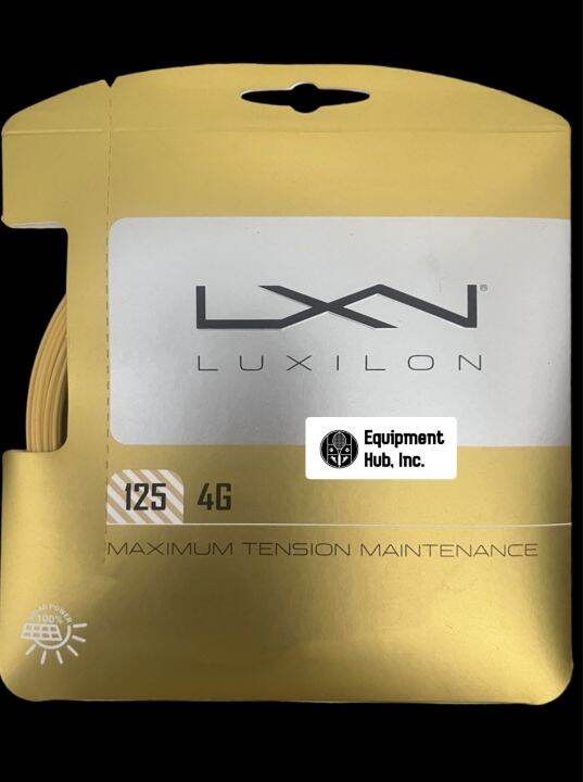 Luxilon 4G 16L/1.25 String | Lazada PH