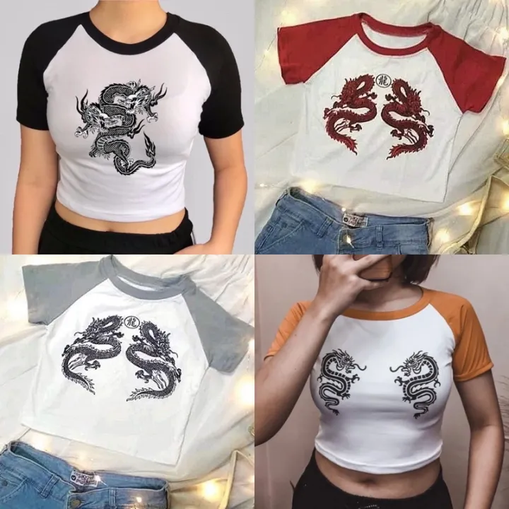 Dragon In Training Ladies Raglan main image 0