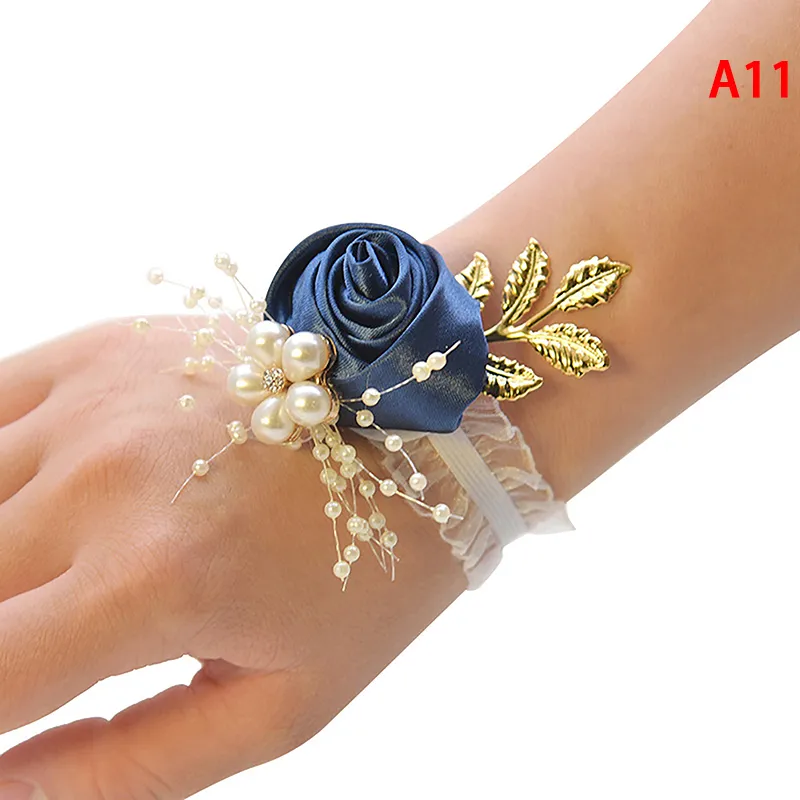 Bridesmaid Wrist Flowers Wedding