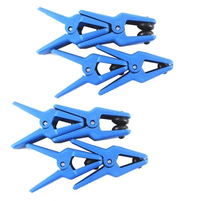 8 Pcs Steel -Line Stopper Kit Universal Car Brake Oil Brake Clamp Fit -Fuel Rails/Lines Steel Brake -Fuel and A/C Lines