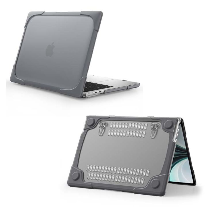 anti-fall-สำหรับ2022-macbook-air-m2-13-6นิ้วกันกระแทก-macbookair-13-6-a2681เคสป้องกัน-stand-holder