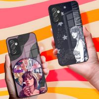 （shine electron）เคสโทรศัพท์เพลง T-Taylor-Swift สำหรับ Samsung A80 A90 A13 A72 A71 A70 A54 A52 A51 A50 A22 A42 A20 A14 A34 A33 A32 A30 A21