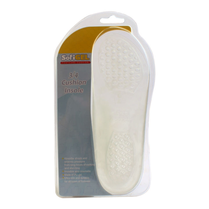 SOFIGEL 3/4 Cushion Insole | Lazada PH