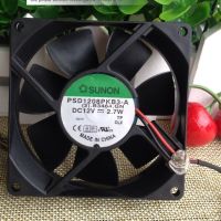 For Sunon 8025 Chassis Server Cooling Fan 12V 2.7W PSD1208PKB3-A Double Ball