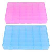 36 Grids Transparent Box Plastic Storage Jewelry Case packaging Compartment Storage earring box for Jewelry