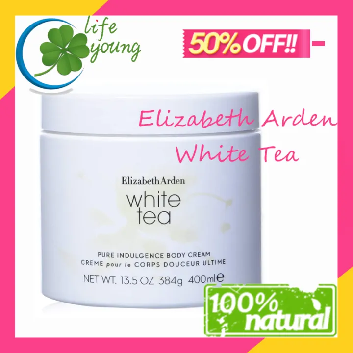 Skin Care Elizabeth Arden White Tea Pure Indulgence Body Cream 400ml