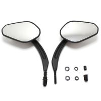 2 Piece Motorcycle Rearview Mirror Adjustable Motorcycle Side Mirrors for Harley Davidson Cross Bones 2008-2009