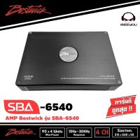 POWER AMP BOSTWICK รุ่น SBA 6540 POWER 4 CH เพาเวอร์แอมป์เสียงดี แรง คุ้มค่า