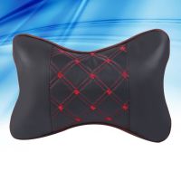 ✁☁ Car Neck Pillow Auto Neck Rest Cushion Relax Neck Support Headrest Pillows Breathable for Travel Car Neck Pad Black