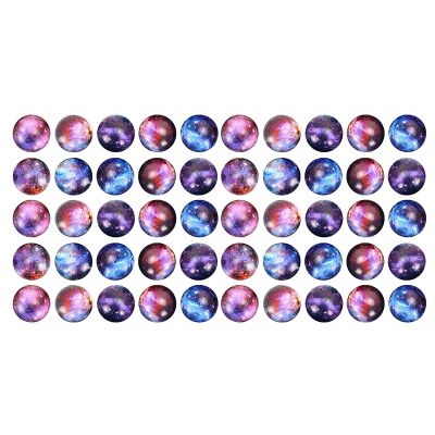 50Pcs Galaxy Stress Balls,2.5 Inch Space Theme Stress Balls Squeeze Balls Stress Relief Balls for Kids and Adults Toys