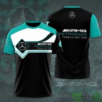 3D Mercedes AMG Petronas Formula One Team Zwart 3D Jas shirt