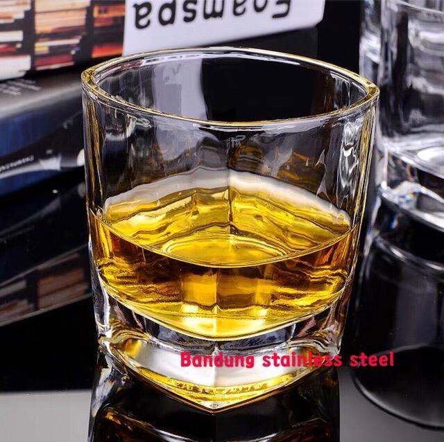 Gelas Whiskey Gelas Rock Beer Glass Kaca Cangkir Vodka Alkohol Lazada Indonesia 4131