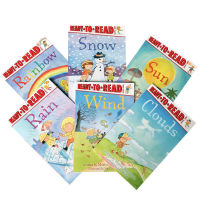 Weather ready to read value pack rain wind clouds snow rain sun level1 phase I English original picture book