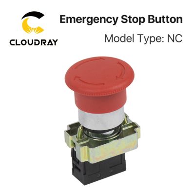 Cloudray Emergency Stop Button NC for CO2 Laser Engraving Cutting Machine