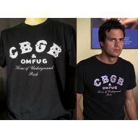 เสื้อวงนำเข้า CBGB &amp; OMFUG Home of Underground Rock Punk The Clash Ramones s Gildan T-shirt พื้น ย้วย