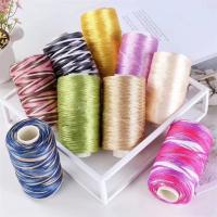 【YD】 Silk Cord Flat Embroidery Thread Sewing String Boys Knitting Cords Accessories 3mm Drop Shipping