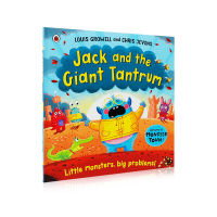 ภาษาอังกฤษ Original Monster Town: Jack And The Giant Tantrum Monster Town Angry Giant 2-5เด็กภาษาอังกฤษ Enlightening Early Education หนังสือภาพ Baby EQ Training Cognition Picture Book