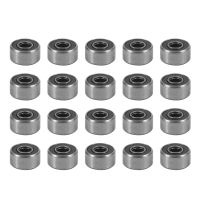 693RS 3mmx8mmx4mm Double Sealed Miniature Deep Groove Ball Bearing 20pcs