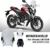 ▥ For HONDA CB125R NEO SPORTS CAFE CB125 R cb125r 2021 2022 2023 Motorcycle WindScreen Windshield Viser VIsor Double Bubble Screen