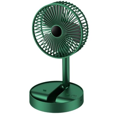 [Hot On Sale] Electric Fan,6In Portable USB Rechargeable,3 Speeds Setting Cooler Wind  Folded 2000Mah Battery Air Fan For Bedroom Office HomeTH