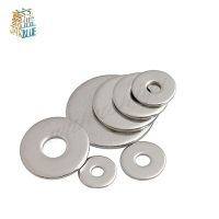 M3 M4 M5 M6 M8 M10 M12 M14 M16 M18 M20 -M27 Din9021 Large Flat Washer 304 Stainless Steel Big Metal Gasket Meson Plain Washers Nails  Screws Fasteners