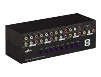 【100%-New】 Gadget Lab Bd พอร์ต AV SWITCH สวิตช์เสียงวิดีโอ8-In-1-Out Sharing Manual Switcher Box MT-831AV