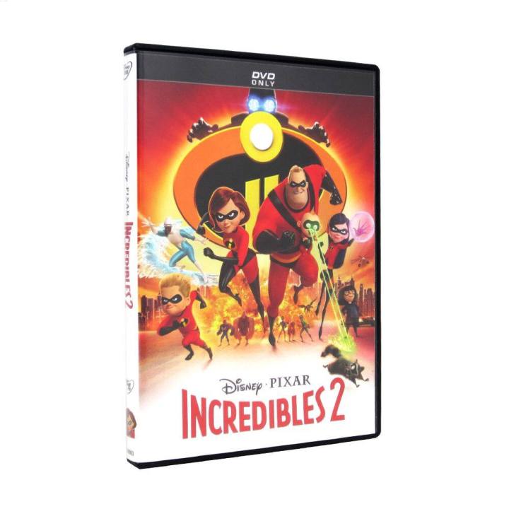 การ์ตูนต้นฉบับSuperman 2 Incredibles 2คำบรรยายภาษาอังกฤษ1DVD