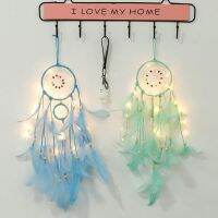 【❖New Hot❖】 yisiguyi0 ตาข่ายดักฝันเครื่องประดับแบบแขวนไฟกลางคืน20led 2เมตรพร้อมห้องหลอดไฟประดับแบบสายห้องนอนของตกแต่งสำหรับแขวนโรแมนติก