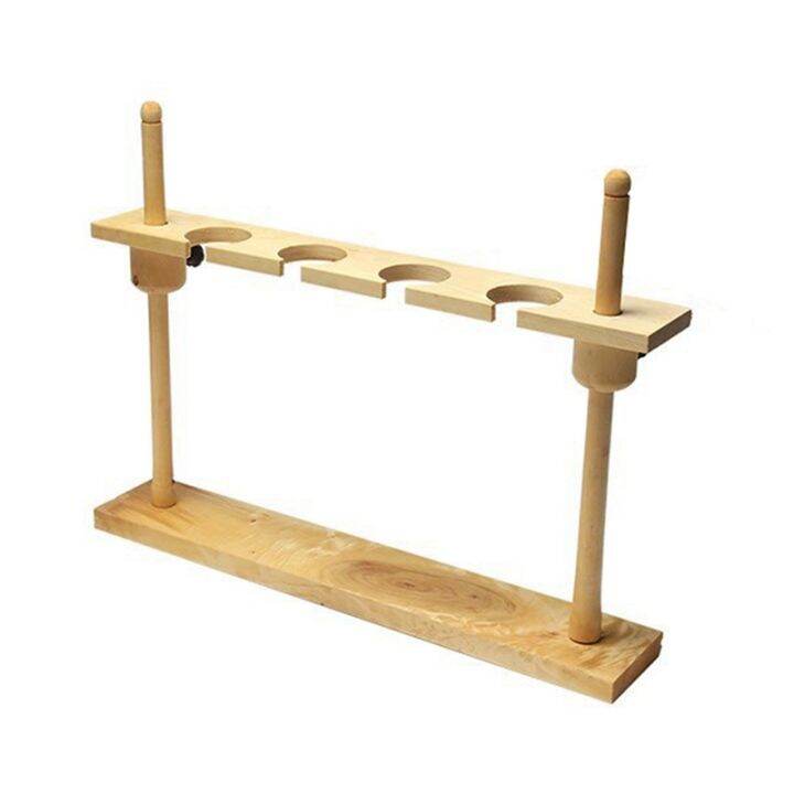 Wooden Funnel Holder, Easy Clean Funnel Rack, Laboratory Accessories Easy Disassemble Outdoor For Experiment