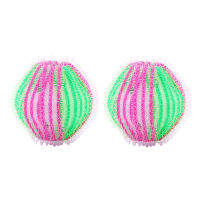 6ชิ้นแพ็ค Kawaii ทำความสะอาดลูกซักรีดขายร้อนที่มีสีสันถอด Conjuring Decontamination เสื้อผ้า Winding Washing Balls