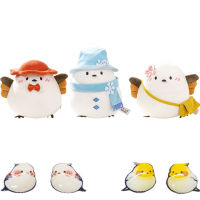 Cute 98 In Long Tailed Tits Plush Toy Bird Doll Office Room Decoration Gifts