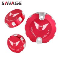 Newprodectsonming Front Clutch Brake Fluid Cylinder Covers For DUCATI V4 V2 Panigale 1299 1199/S/R 959 899 Motorcycle CNC Rear Brake Reservoir Cap