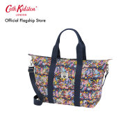 Cath Kidston Foldaway Overnight Bag Believe Navy Totebag Travelbag กระเป๋าเดินทาง กระเป๋าผ้า กระเป๋าสีกรมท่า กระเป๋าผ้าสีกรมท่า กระเป๋าสะพายไหล่ กระเป๋าลายCare Bear