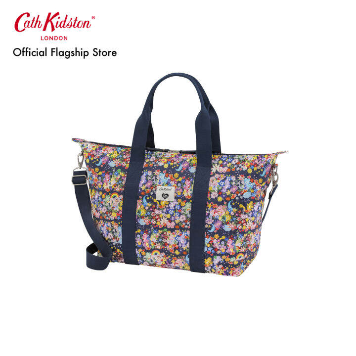 Cath Kidston Foldaway Overnight Bag Believe Navy Totebag Travelbag
