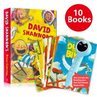 10 หนังสือชุด David Shannons Deluxe Collection ในการอ่านหนังสือนิทานภาษาอังกฤษสำหรับทารกการเรียนรู้ของเล่นสำหรับเด็ก