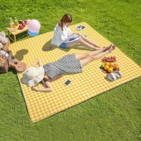 【YF】 Outdoor Picnic Blanket Mat Folding Beach Protable Waterproof Camping Thick for Hiking Travel