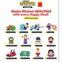 Loving Every Moment of It. Mcdonald Happy Meal Minions the Rise of Gru 2022 /code