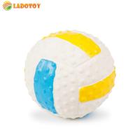 Small Ball Dog Puzzle Toy Soft Squeaky Dog Chew Toy Stuffed with Fluffy Interactive Natural Latex High Elasticity for Puppy Kitten Pet Supplies