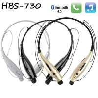 Hbs-730 ชุดหูฟังบลูทูธไร้สายสําหรับเล่นกีฬาวิ่งจ๊อกกิ้งWireless Bluetooth Headset with Mic Handfree Bass Earphones