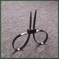 FineGoodWell สายรัดข้อมือพลาสติกไนลอนแบบใช้แล้วทิ้งมีซิปแบบผูกกุญแจมือมีความเหนียวสายกุญแจมือใช้ความปลอดภัยสาธารณะสำหรับงานสวน