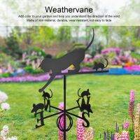 Wind Vane Weathervane ทนทานต่อการสึกหรอสำหรับการตกแต่งสวน