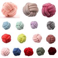 Soft Knot Pillow Ball Cushions Bed Stuffed Pillow Home Decor Cushion Ball Plush Throw Knotted Pillow