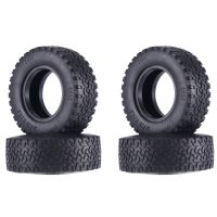 4PCS 75mm 1.55 Inch Rubber Tire Wheel Tyre for Axial UTB18 Jr D90 CC01 LC70 1/10 RC Car