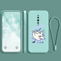 เคสoppo reno 2f ยางนิ่ม กันกระแทก กันน้ำ กันลื่น ฝาหลัง คลุมเต็มขอบ ไม่เบียด ฟิล์มมือถือ เคสใส่เลนส์ ลายการ์ตูนน่ารัก