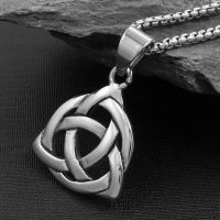 Mens jewellery Gothic Nordic celtic Amulet จี้ VINTAGE hip hop ROCK หัวรถจักรของขวัญผู้ชายสร้อยคอเครื่องประดับ col. hombrer