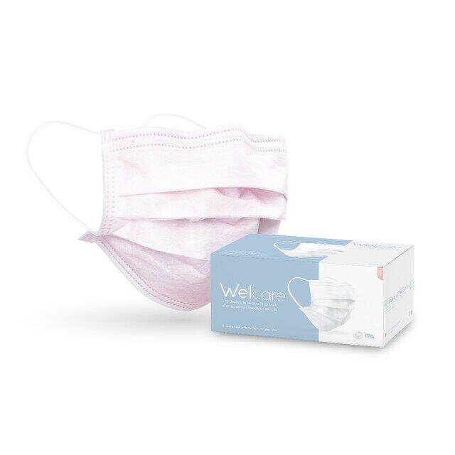 welcare-mask-หน้ากากอนามัยผู้ใหญ่-แบบกล่องบรรจุ-50-ชิ้น-4-สี