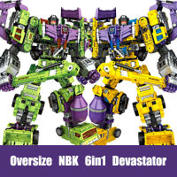 [Ready Stock] NBK 6in1 Devastator 16in GT TF Engineering Autobot Robot Oversize Action Figure Deformation Toys NEW