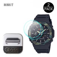 【☊HOT☊】 getongwei กระจกกันระเบิด2ชิ้นสำหรับ Casio ช็อก Ga-2110su Ga-2000su Gg-b100btn 1apr ใส9ชั่วโมงกระจกเทมเปอร์ฝาปกป้องหน้าจอ